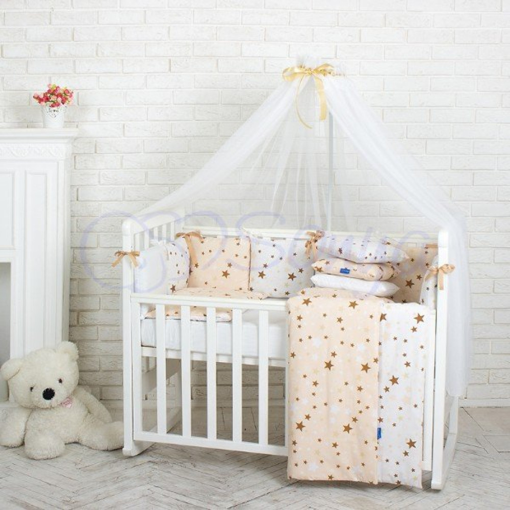 Постельный комплект Маленькая Соня Baby Design Stars 7 предметов