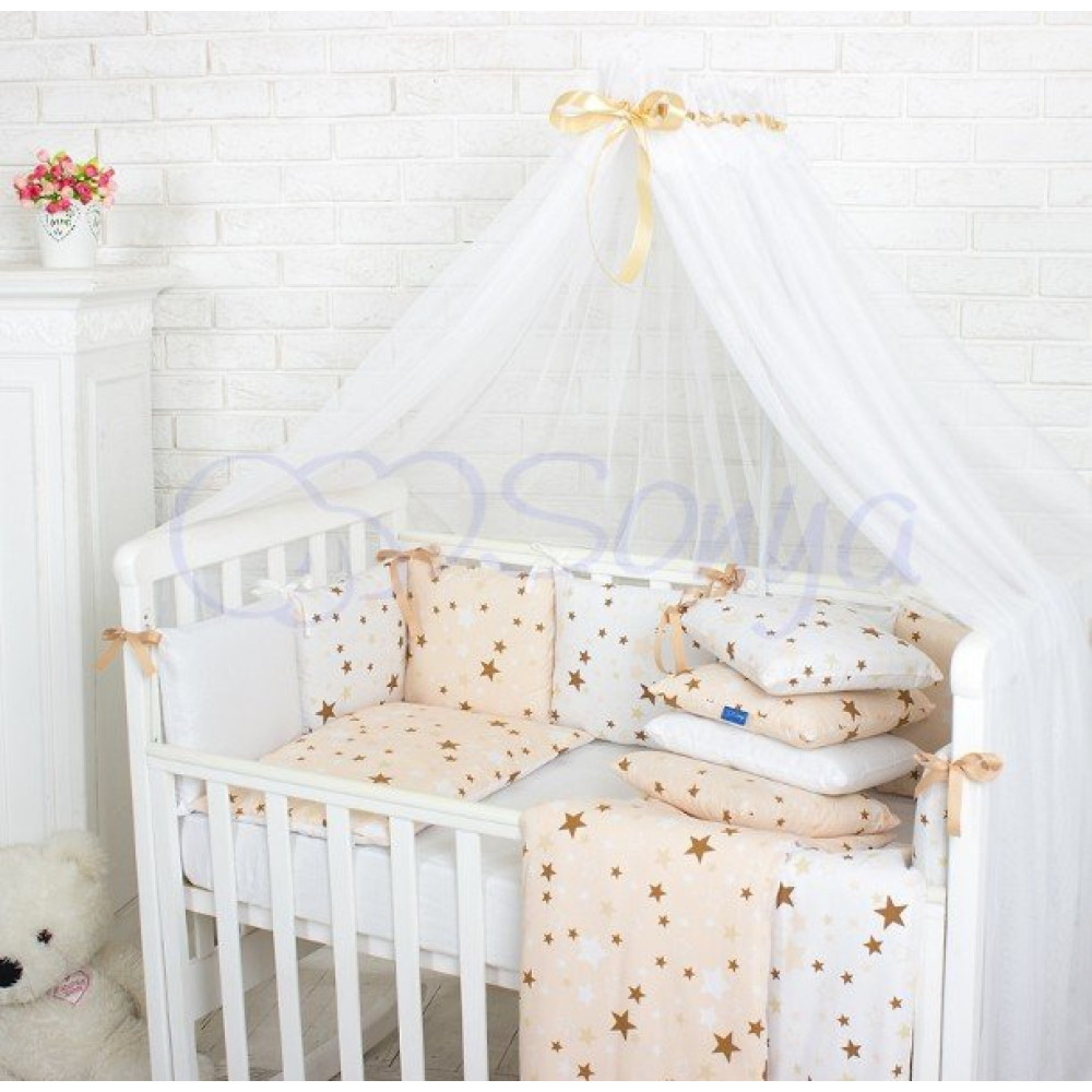 Постельный комплект Маленькая Соня Baby Design Stars 7 предметов