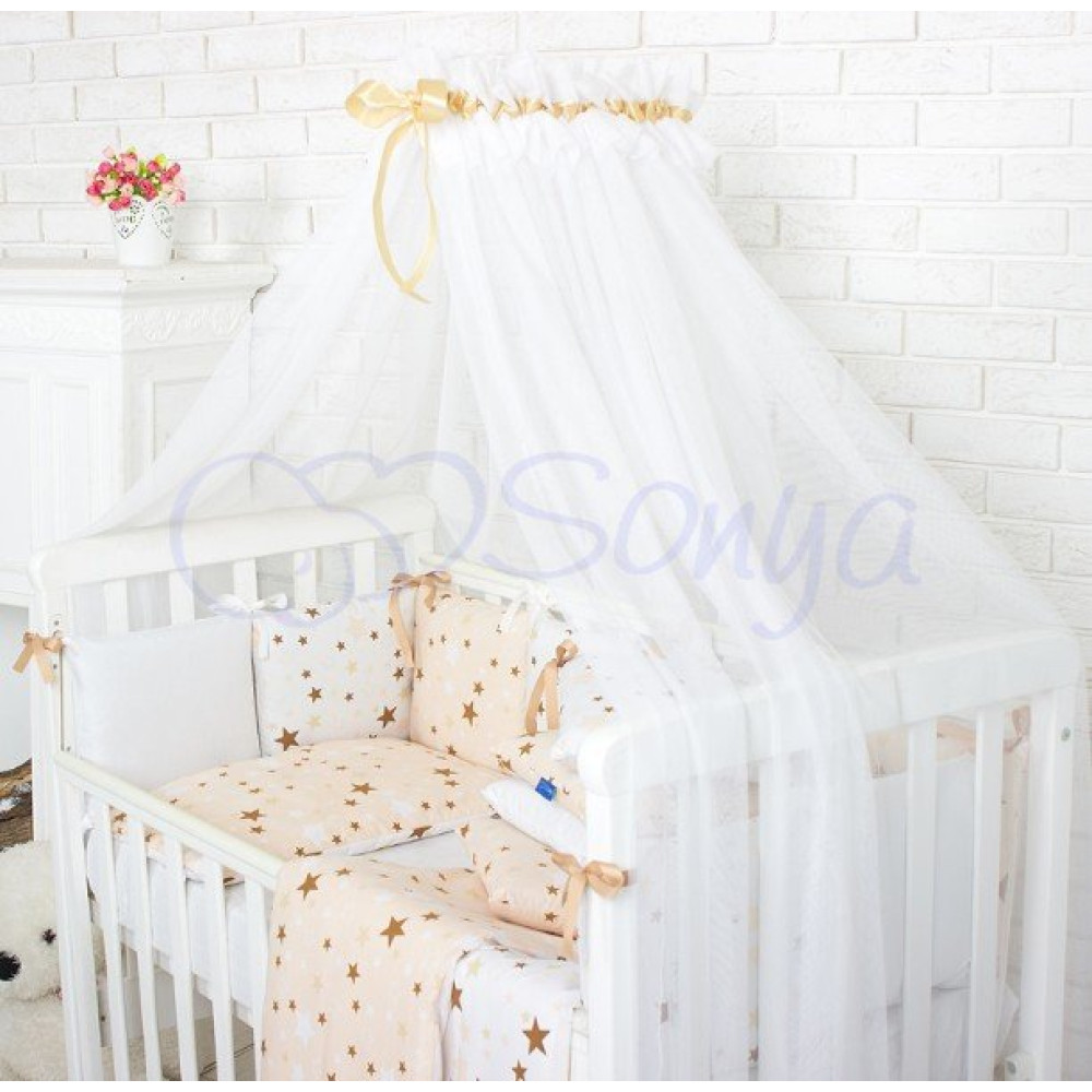 Постельный комплект Маленькая Соня Baby Design Stars 7 предметов