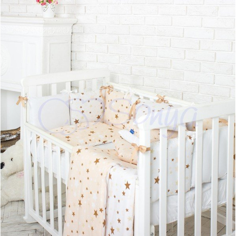 Постельный комплект Маленькая Соня Baby Design Stars 7 предметов