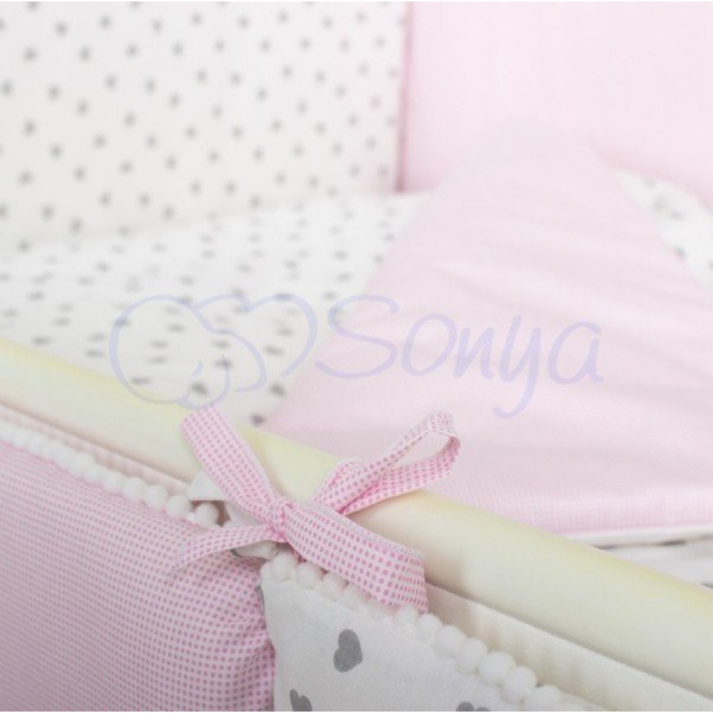 Постельный комплект Маленькая Соня Comfort Мечта розовый 7 предметов