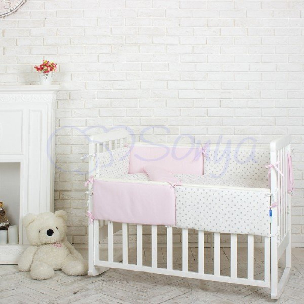 Постельный комплект Маленькая Соня Comfort Мечта розовый 7 предметов