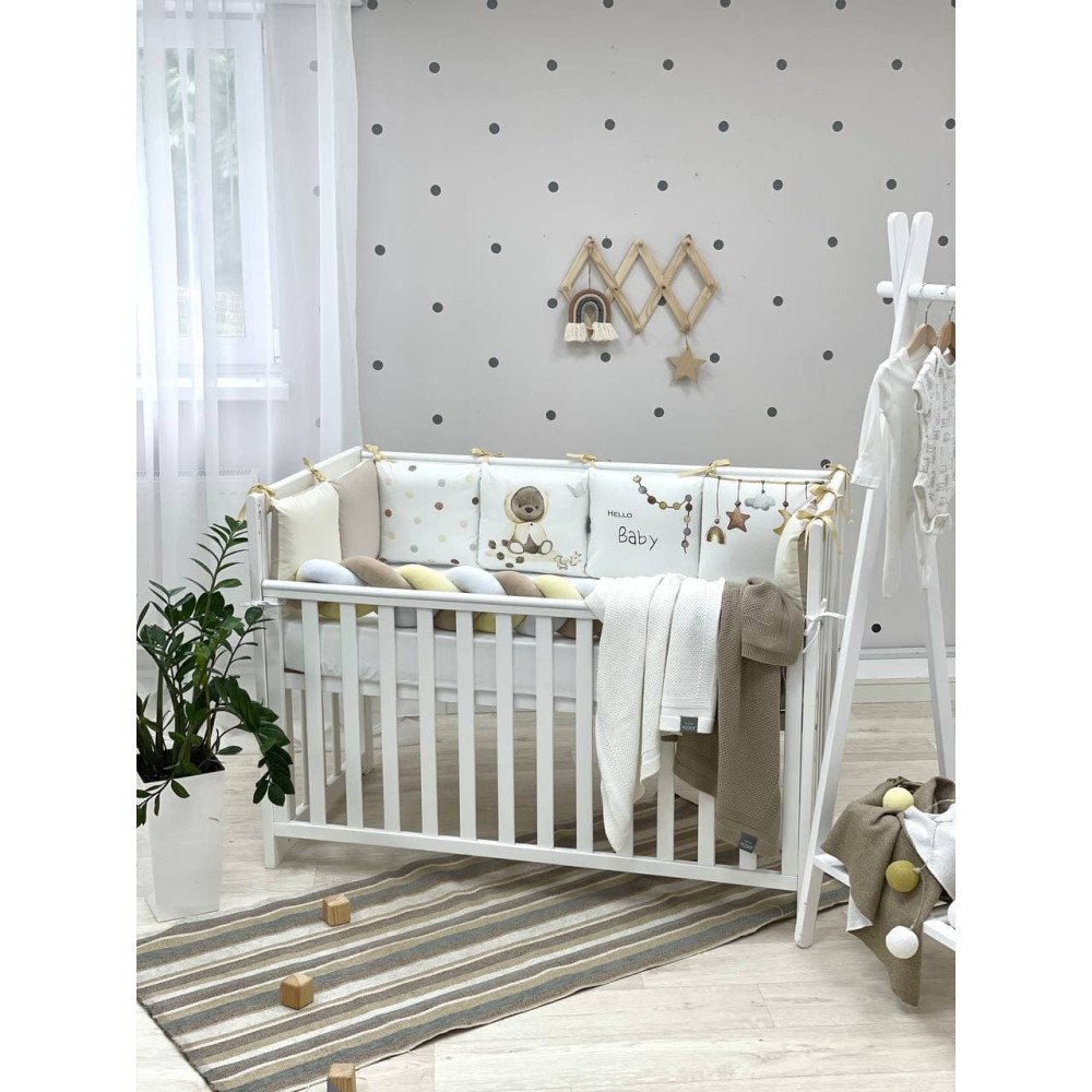 Постельный комплект Маленькая Соня Арт дизайн Мишка 7 предметов (0239672)