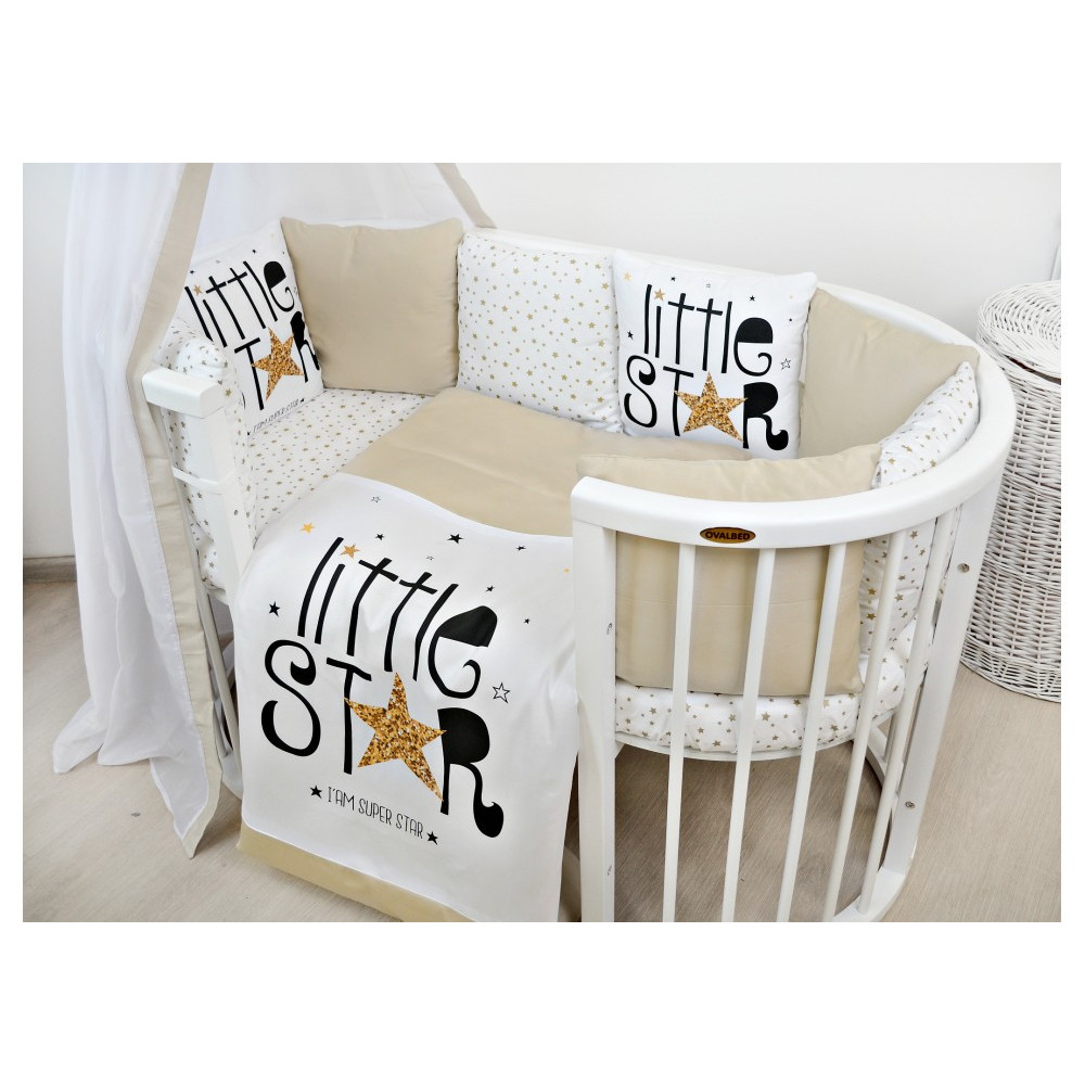 Детское постельное белье Ovalbed Little star сатин