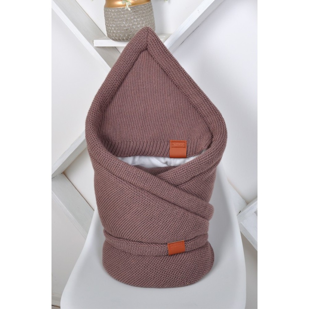 Вязаный конверт-одеяло MagBaby Familia капучино (103105)