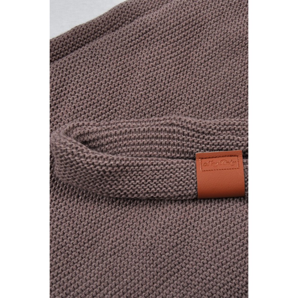 Вязаный конверт-одеяло MagBaby Familia капучино (103105)