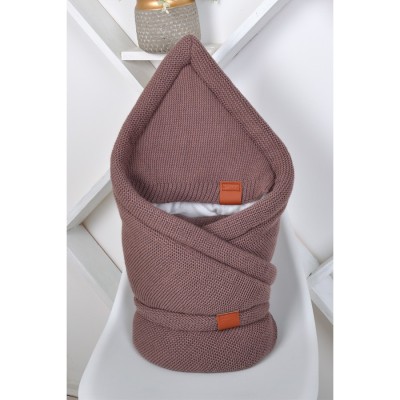 В'язаний конверт-ковдра MagBaby Familia капучино (103105)