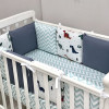 Постільний комплект Маленька Соня Baby Desing Діно Синій 6 предметів (0219186)