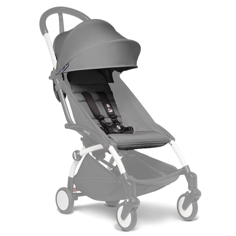 Комплект текстиля BABYZEN YOYO Plus 6+ Grey серый (Бебизен Йойо)