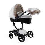 Зимовий набір з хутром Mima Xari Snow white