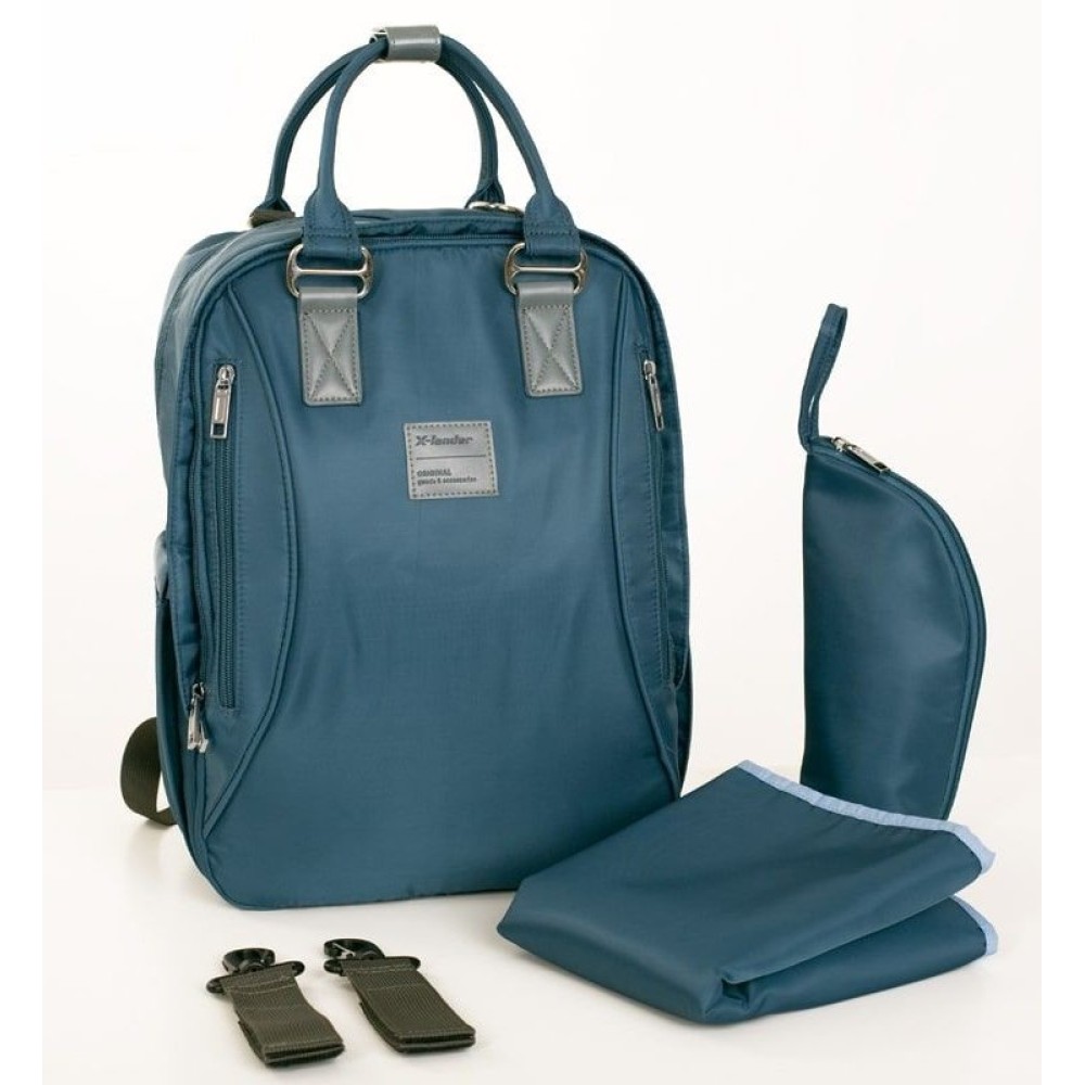 Сумка-рюкзак для мамы X-Lander X-Venture Petrol Blue