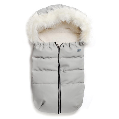 Зимний конверт в коляску Twins Voyage Eco светло-серый (9011-TVЕХ-101)