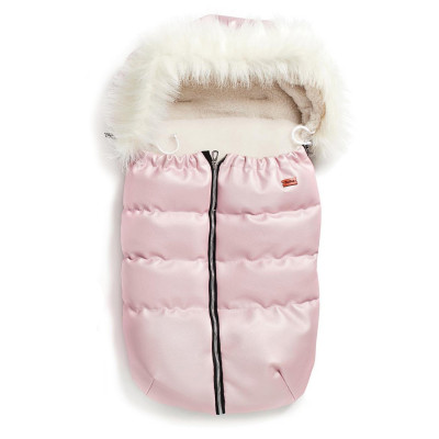 Зимний конверт в коляску Twins Voyage Eco розовый (9011-TVЕХ-08)