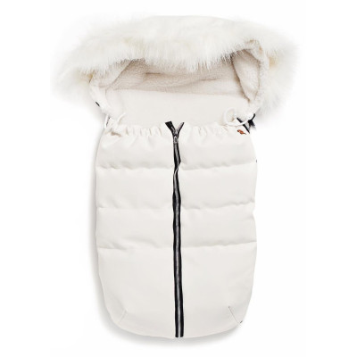 Зимний конверт в коляску Twins Voyage Eco белый (9011-TVЕХ-01)