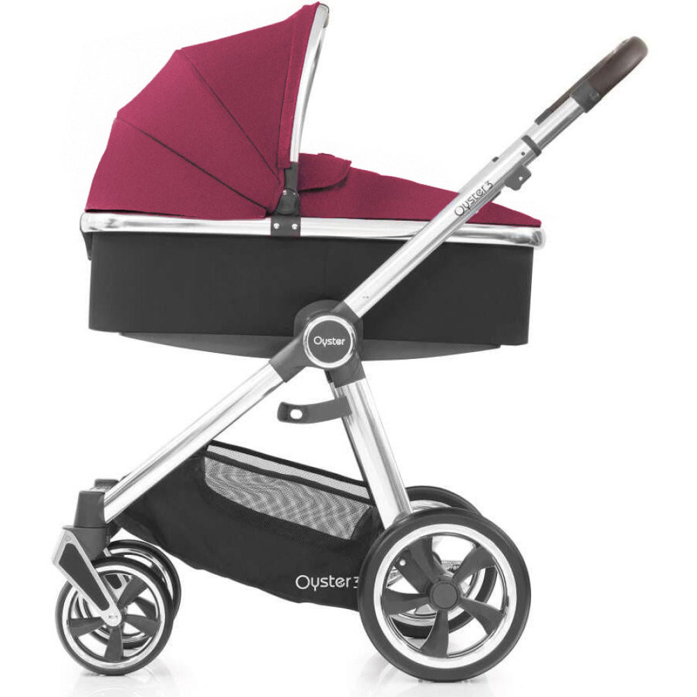 Коляска 2 в 1 BabyStyle Oyster 3 Cherry / Mirror