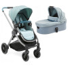 Chicco Best Friend Pro Light - детская коляска 2в1 для новорожденных, коляска с люлькой, всесезонная коляска • Голубой (79866.55.04)