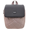 Коляска 2 в 1 Bair City Soft 455 капучино - чорна кожа (626213)