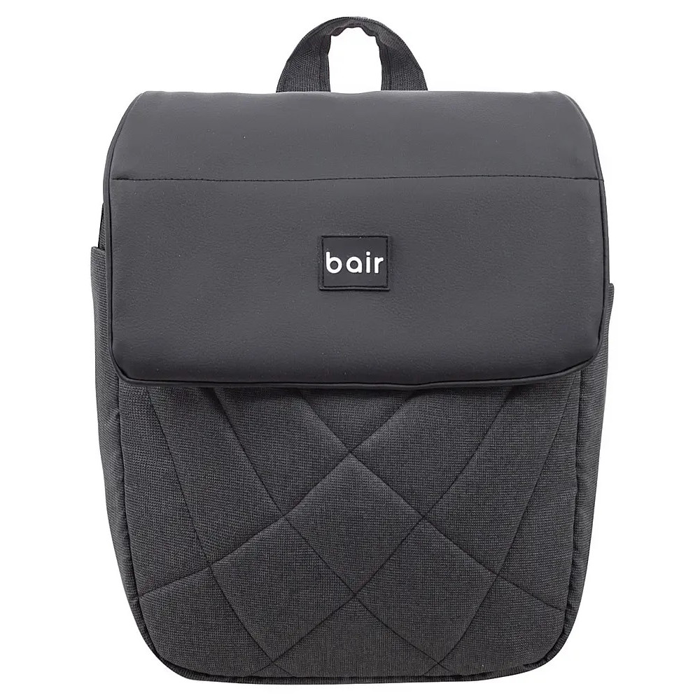 Коляска 2 в 1 Bair City Soft 222 черный - черная кожа Коляска 2 в 1 Bair City Soft 222 черный - черная кожа