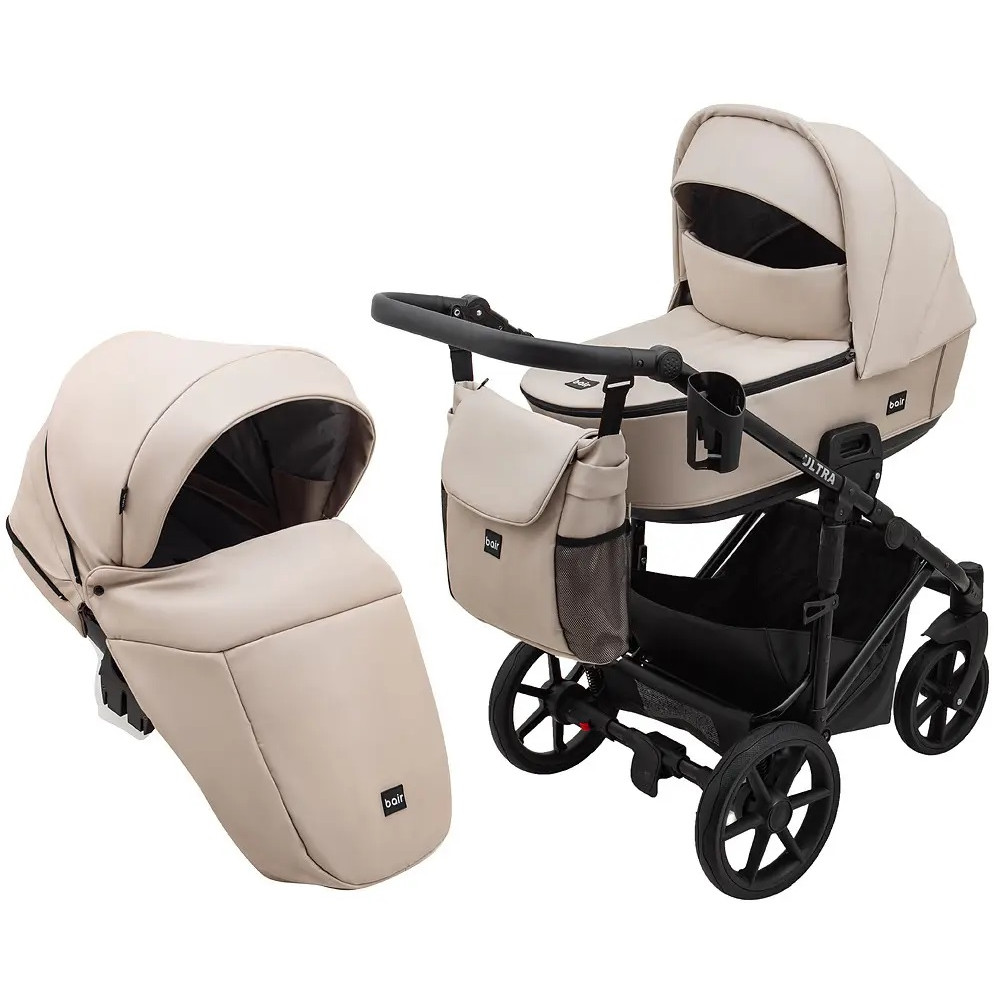 Коляска 2 в 1 Bair Ultra Eco U-22 латте (680612)