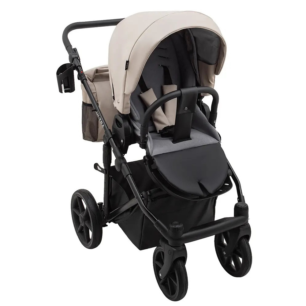 Коляска 2 в 1 Bair Ultra Eco U-22 латте (680612) Коляска 2 в 1 Bair Ultra Eco U-22 латте (680612)