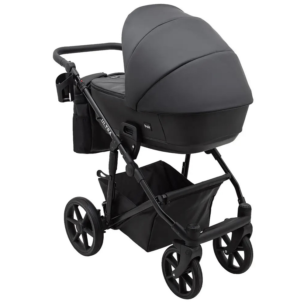Коляска 2 в 1 Bair Ultra Eco U-36 чорний (680611) Коляска 2 в 1 Bair Ultra Eco U-36 чорний (680611)