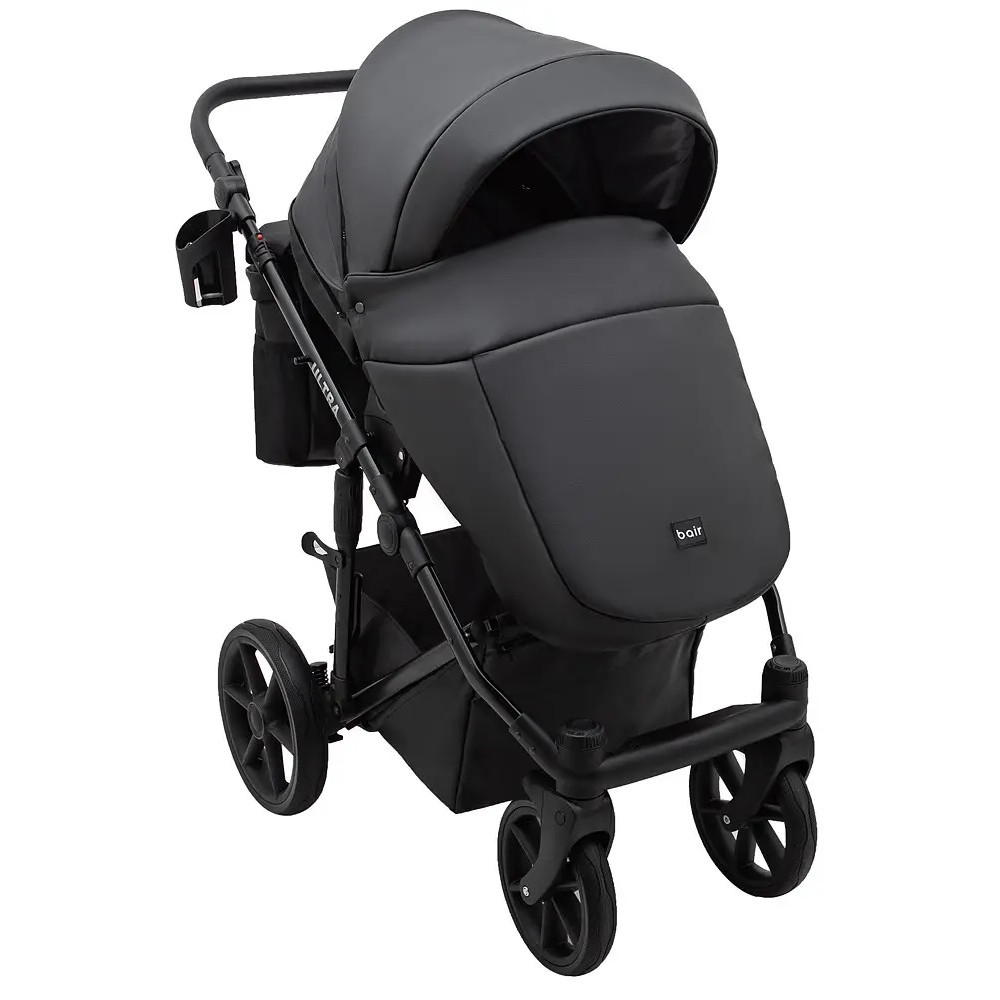 Коляска 2 в 1 Bair Ultra Eco U-36 чорний (680611) Коляска 2 в 1 Bair Ultra Eco U-36 чорний (680611)