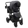 Коляска 2 в 1 Bair Ultra Eco U-36 чорний (680611)