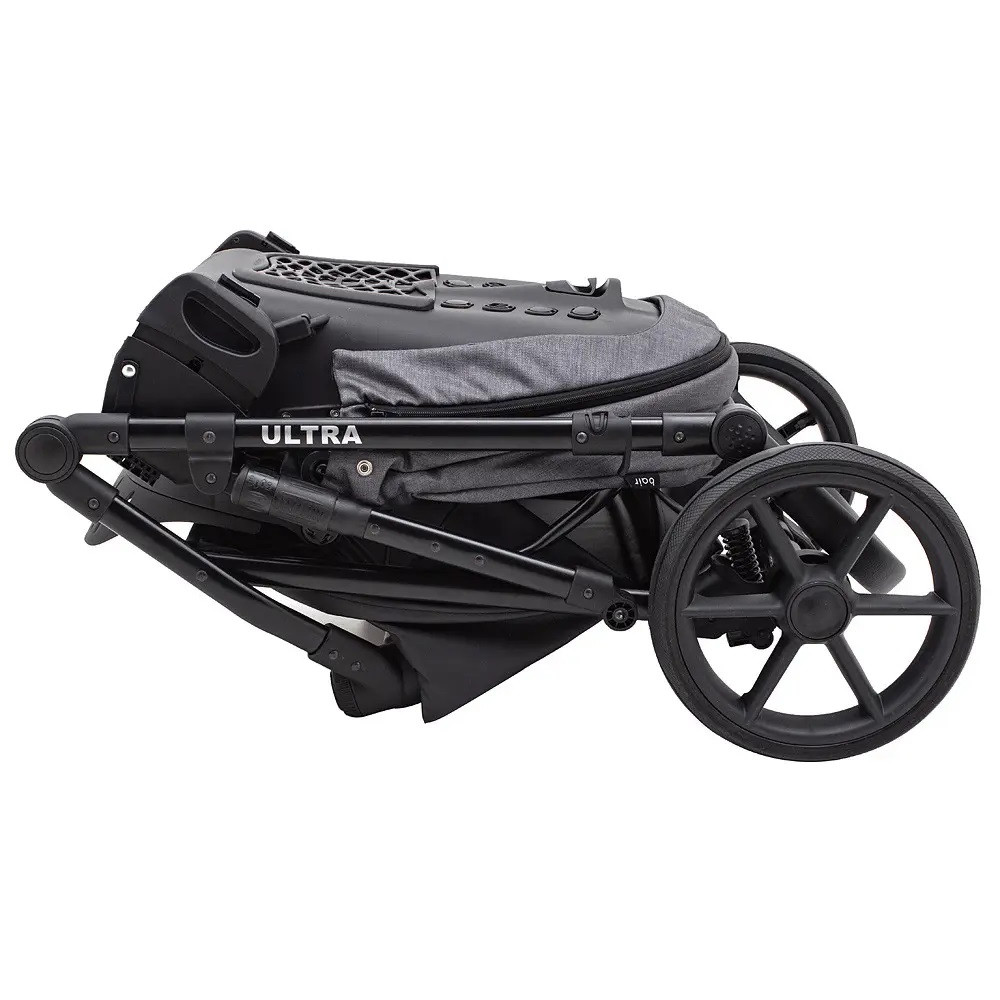Коляска 2 в 1 Bair Ultra Soft U-219 графит (680623)