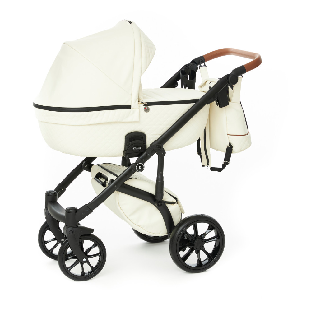 Коляска 2 в 1 Kidex K-Style Creme Handle Brown Коляска 2 в 1 Kidex K-Style Creme Handle Brown