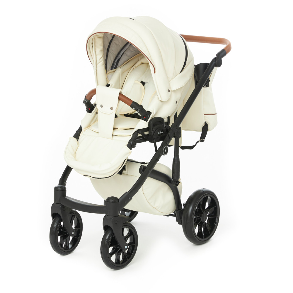 Коляска 2 в 1 Kidex K-Style Creme Handle Brown Коляска 2 в 1 Kidex K-Style Creme Handle Brown