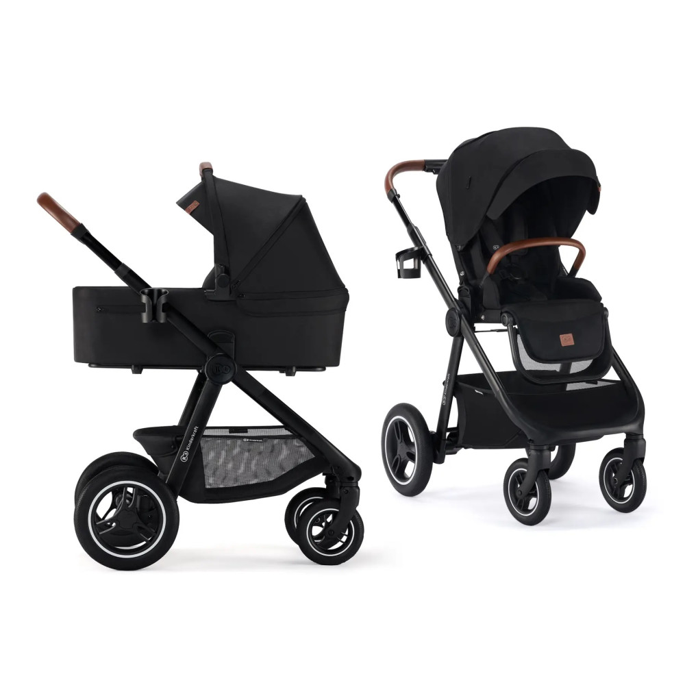 Коляска 2 в 1 Kinderkraft Everyday Black (KSEVER00BLK2000)