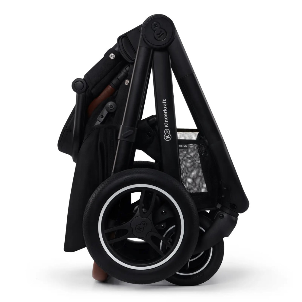 Коляска 2 в 1 Kinderkraft Everyday Black (KSEVER00BLK2000)
