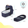 Коляска 2 в 1 Kinderkraft Everyday Denim (KSEVER00DEN2000)