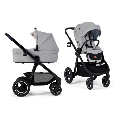 Коляска 2 в 1 Kinderkraft Everyday Light Gray (KSEVER00LGR2000)