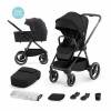 Kinderkraft Nea - універсальна багатофункціональна коляска 2 в 1 з великими колесами • Midnight Black (KSNEA000BLK2000)