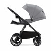 Kinderkraft Nea - універсальна багатофункціональна коляска 2 в 1 з великими колесами • Platinum Grey (KSNEA000GRY2000)