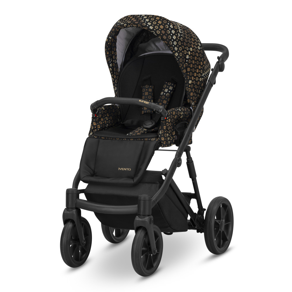 Коляска 2 в 1 Kunert Ivento Black Style (K-Ive-02)