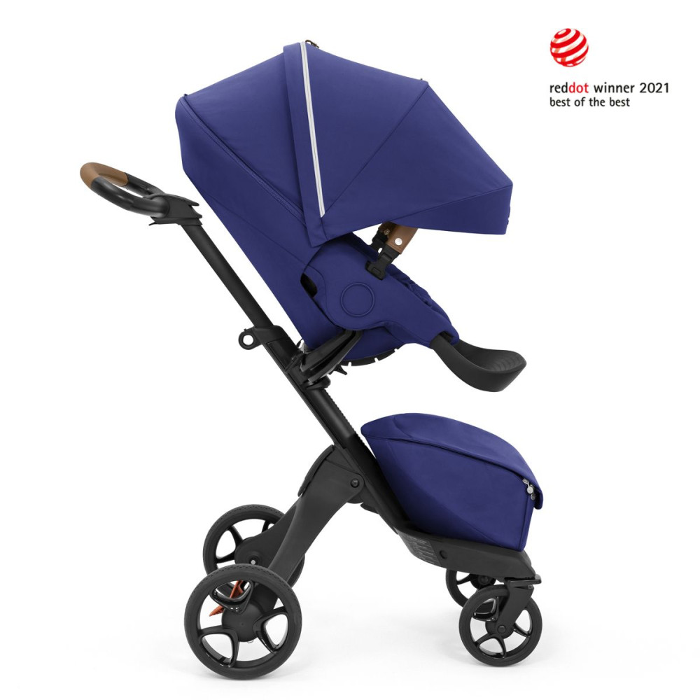 Stokke Xplory X - детская коляска 2 в 1 с люлькой для новорожденных, всесезонная коляска с прогулочным блоком • Королевский-синий (k.571403) Stokke Xplory X - детская коляска 2 в 1 с люлькой для новорожденных, всесезонная коляска с прогулочным блоком • Королевский-синий (k.571403)