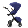 Stokke Xplory X - детская коляска 2 в 1 с люлькой для новорожденных, всесезонная коляска с прогулочным блоком • Королевский-синий (k.571403)