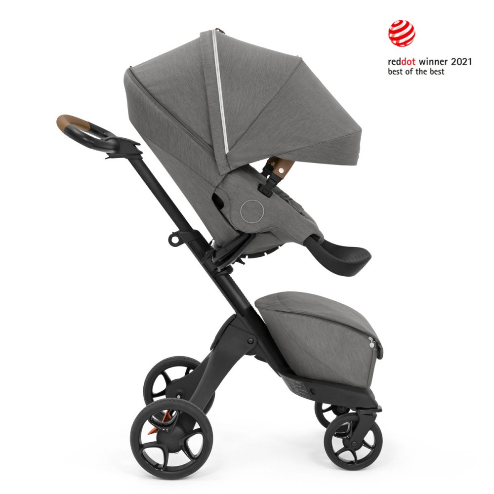 Stokke Xplory X - детская коляска 2 в 1 с люлькой для новорожденных, всесезонная коляска с прогулочным блоком • Серый модерн (k.571402) Stokke Xplory X - детская коляска 2 в 1 с люлькой для новорожденных, всесезонная коляска с прогулочным блоком • Серый модерн (k.571402)