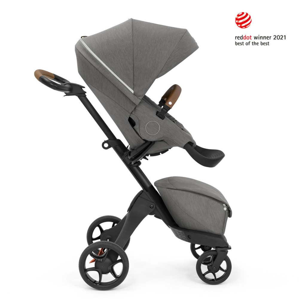 Stokke Xplory X - детская коляска 2 в 1 с люлькой для новорожденных, всесезонная коляска с прогулочным блоком • Серый модерн (k.571402) Stokke Xplory X - детская коляска 2 в 1 с люлькой для новорожденных, всесезонная коляска с прогулочным блоком • Серый модерн (k.571402)