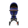 Stokke Xplory X - детская коляска 2 в 1 с люлькой для новорожденных, всесезонная коляска с прогулочным блоком • Королевский-синий (k.571403)