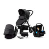 Коляска 3 в 1 Kinderkraft Moov Black