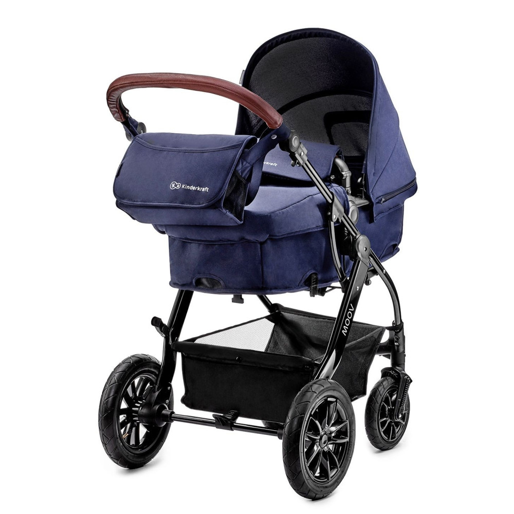 Коляска 3 в 1 Kinderkraft Moov Navy