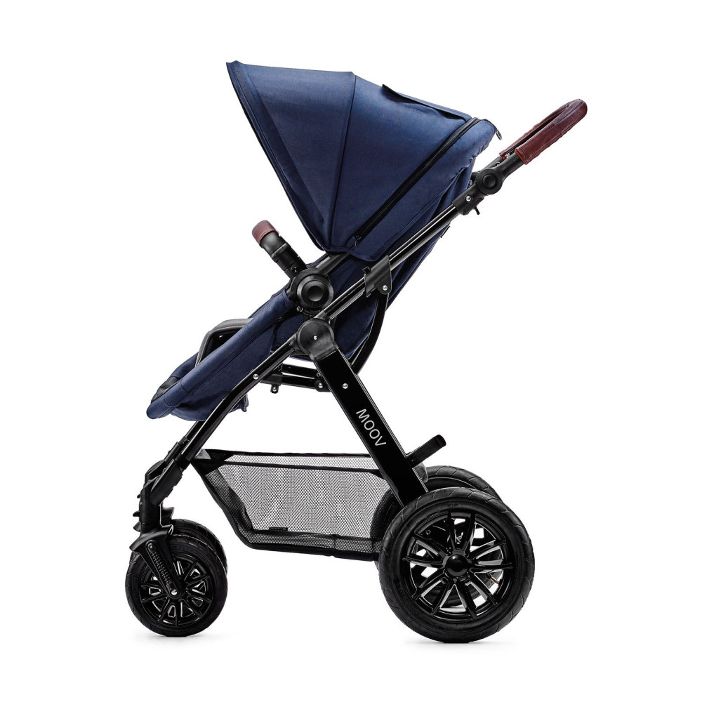 Коляска 3 в 1 Kinderkraft Moov Navy