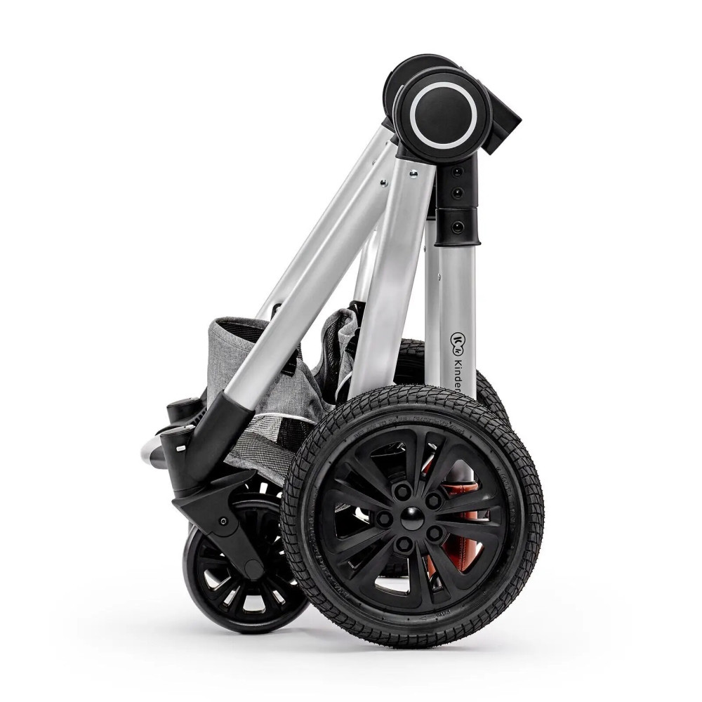 Kinderkraft Veo - універсальна коляска 3 в 1 з великими колесами • Gray (KKWVEOGRY30000) Kinderkraft Veo - універсальна коляска 3 в 1 з великими колесами • Gray (KKWVEOGRY30000)