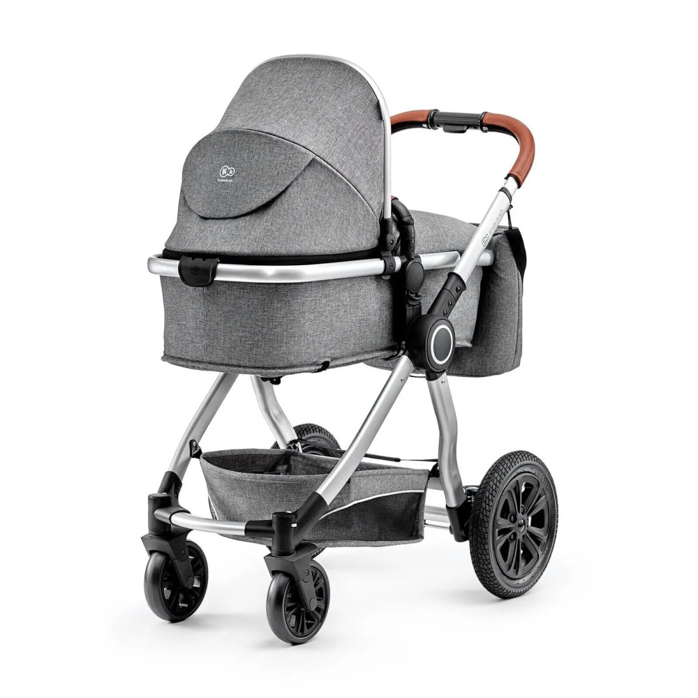 Kinderkraft Veo - універсальна коляска 3 в 1 з великими колесами • Gray (KKWVEOGRY30000) Kinderkraft Veo - універсальна коляска 3 в 1 з великими колесами • Gray (KKWVEOGRY30000)