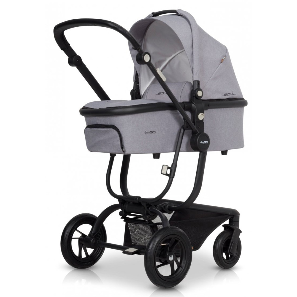 Коляска 2 в 1 EasyGo Soul Grey Fox (Ізі Гоу Соул Грей Фокс) Коляска 2 в 1 EasyGo Soul Grey Fox (Ізі Гоу Соул Грей Фокс)