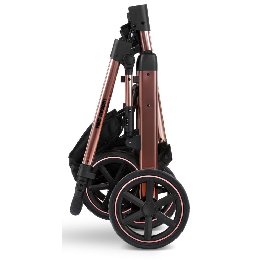 Коляска 2 в 1 ABC Design Salsa 4 Air Diamond Collection Rose Gold