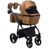 Коляска 2 в 1 Adamex Barcelona кожа 100% Y230